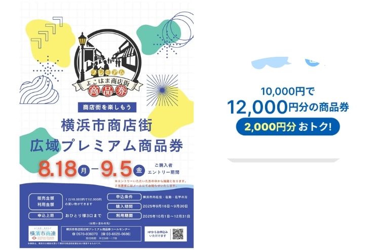 8.18申し込み受付開始！広域プレミアム商品券